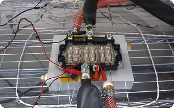 モジュール通電例