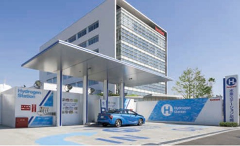 イワタニ水素ステーション 尼崎 出所:岩谷瓦斯