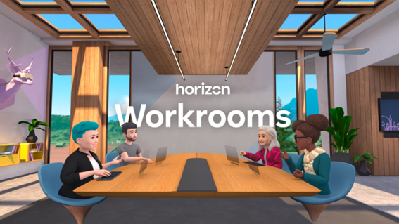 Horizon Workrooms　出所：Meta